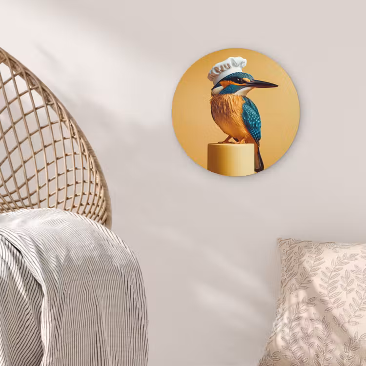 Muurcirkel - Ijsvogel - Pilaar - Koksmuts - Vogel — 5