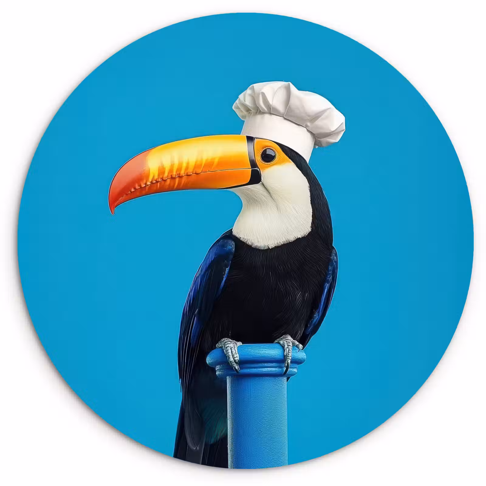 Muurcirkel - Tucan - Sokkel - Vogel - Koksmuts — 1