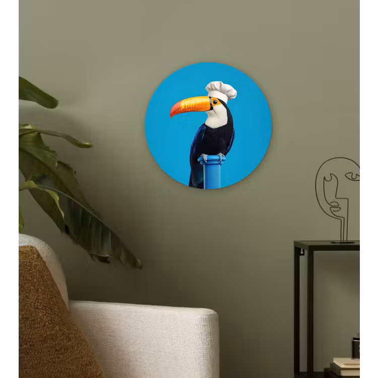 Muurcirkel - Tucan - Sokkel - Vogel - Koksmuts — 3