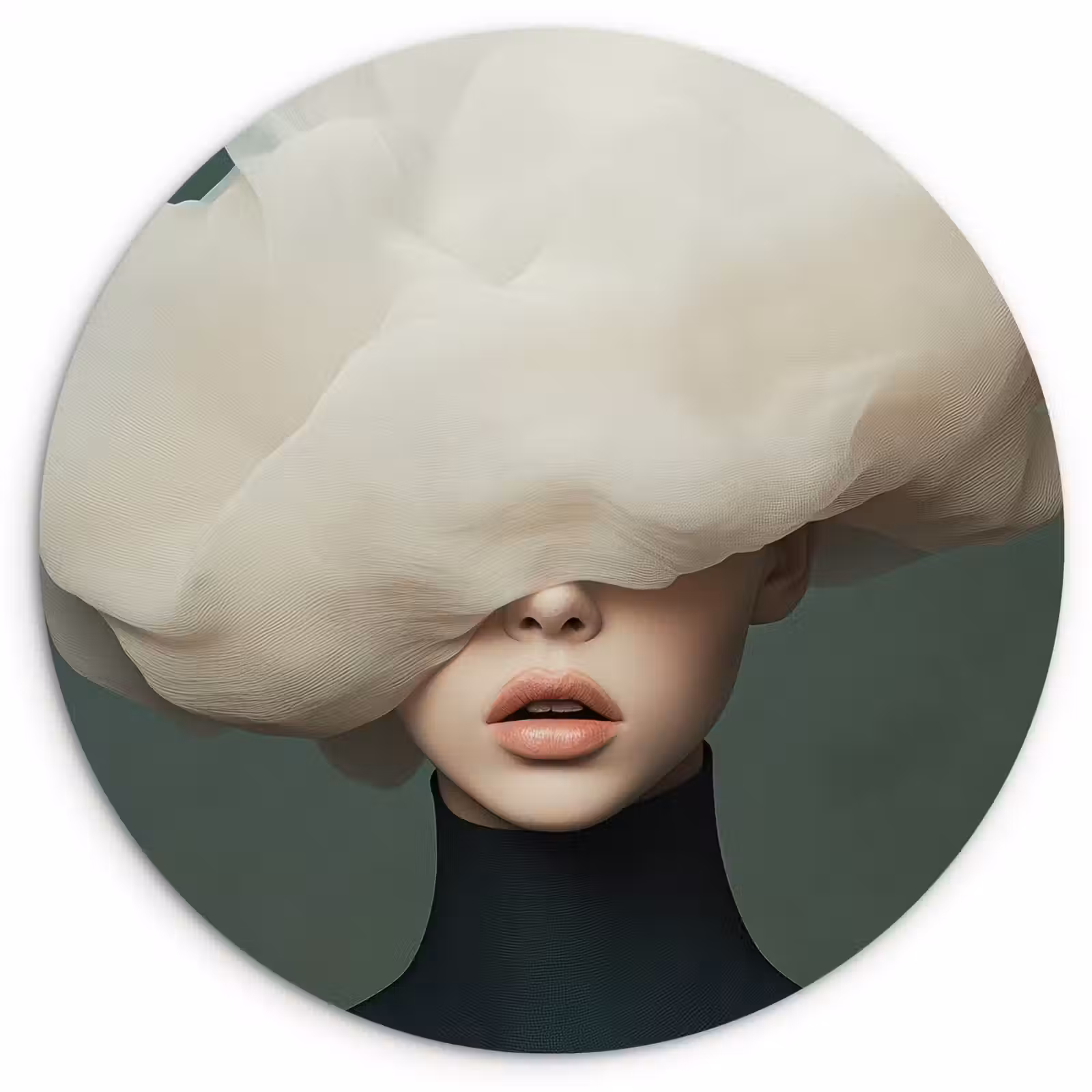 Muurcirkel - Hoed - Vrouw - Beige — 1