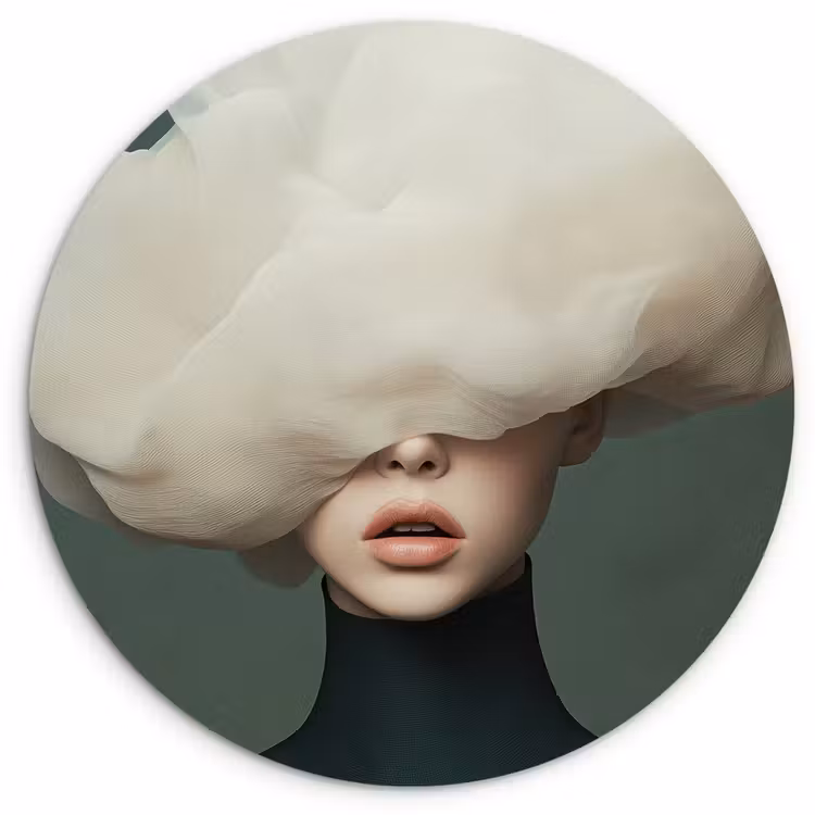 Muurcirkel - Hoed - Vrouw - Beige — 1