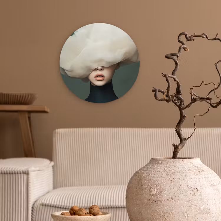 Muurcirkel - Hoed - Vrouw - Beige — 2