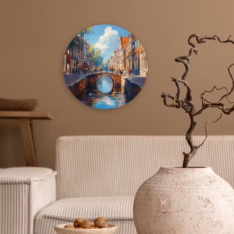 Muurcirkel - Stad - Gracht - Zon - Fietsen — 2