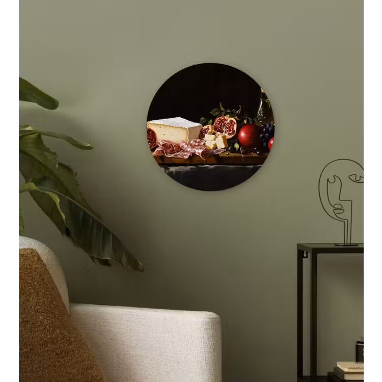Muurcirkel - Stilleven - Vintage - Borrelplank — 3