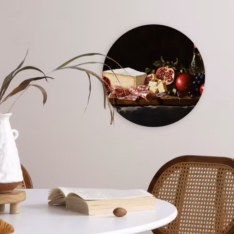 Muurcirkel - Stilleven - Vintage - Borrelplank — 4