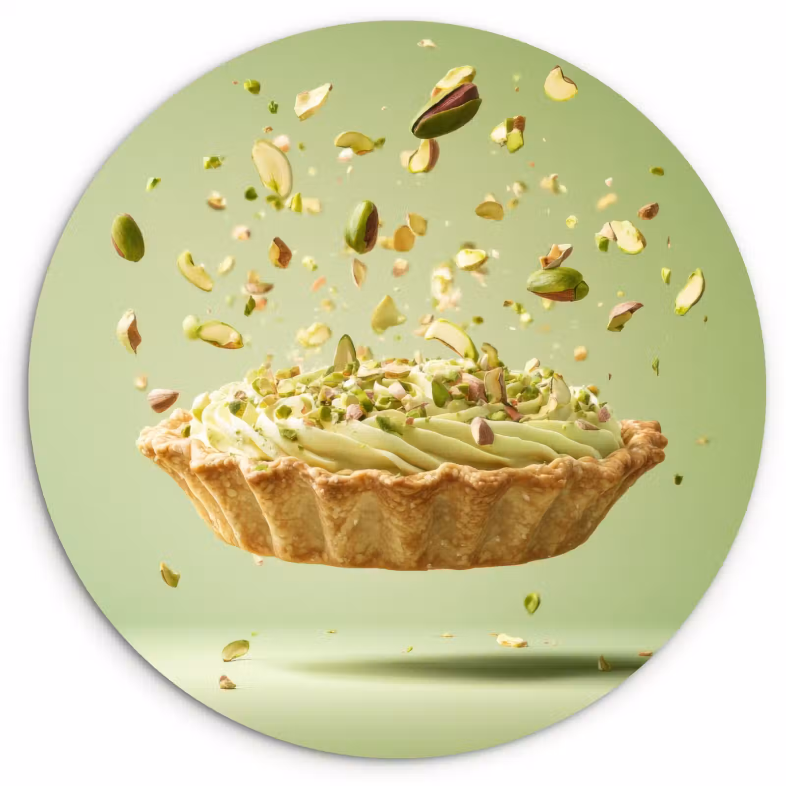 Muurcirkel - Pistache - Taart - Noten - Eten — 1