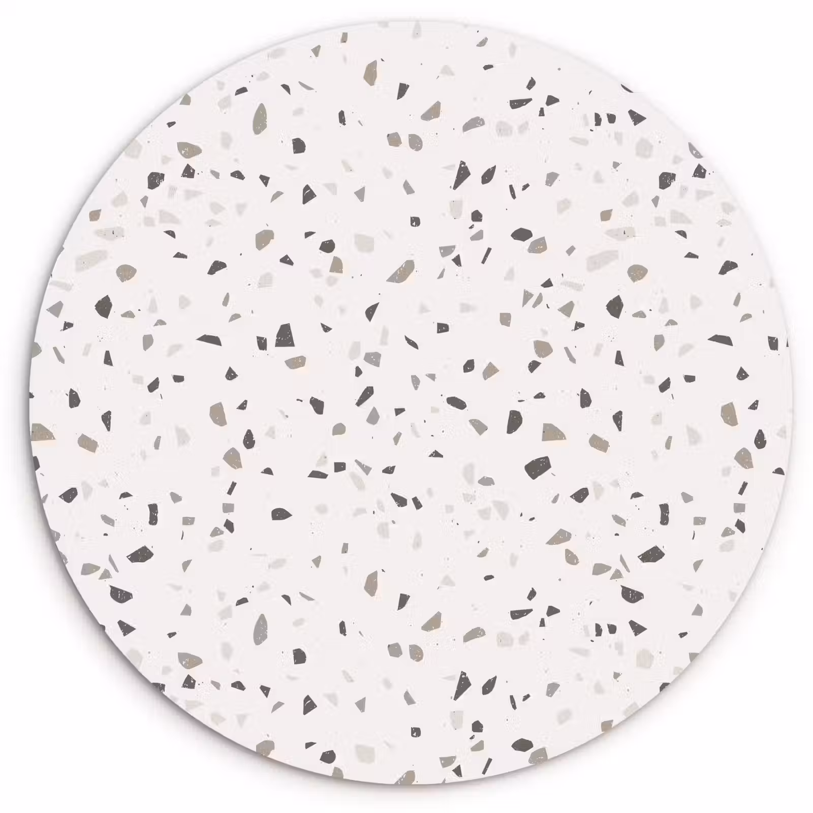 Muurcirkel - Terrazzo - Patroon - Créme — 1