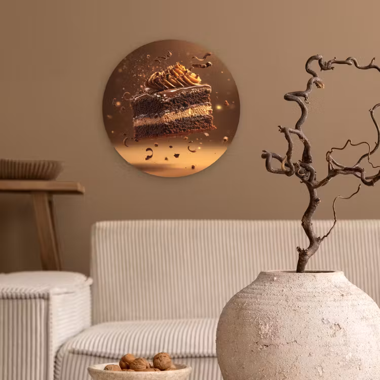 Muurcirkel - Taart - Chocolade - Eten - Brownie — 2