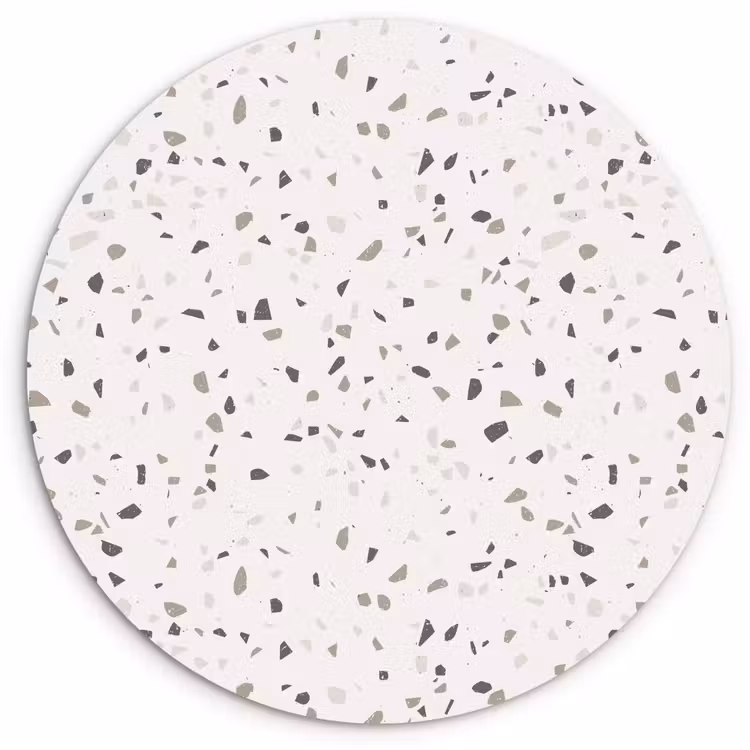 Muurcirkel - Terrazzo - Patroon - Créme — 1