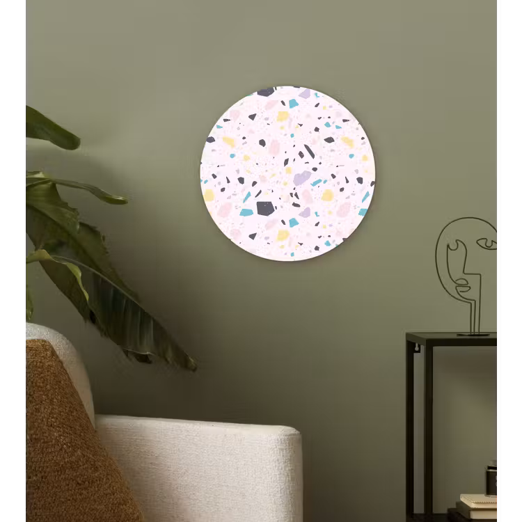Muurcirkel - Terrazzo - Patroon - Zacht - Snoep — 3