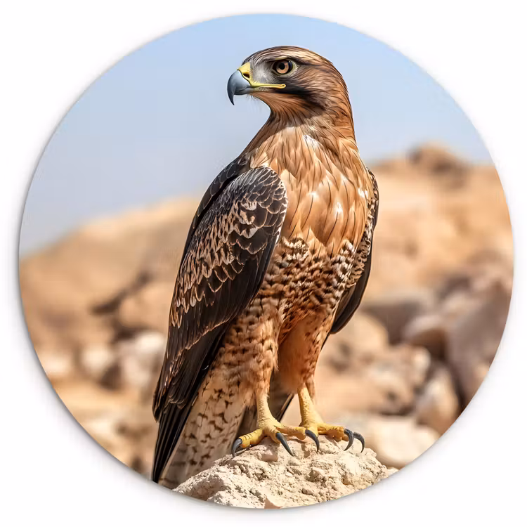 Muurcirkel - Valk - Vogel - Rots - Macht — 1