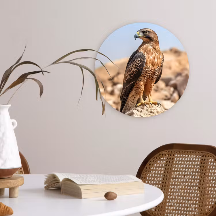 Muurcirkel - Valk - Vogel - Rots - Macht — 4