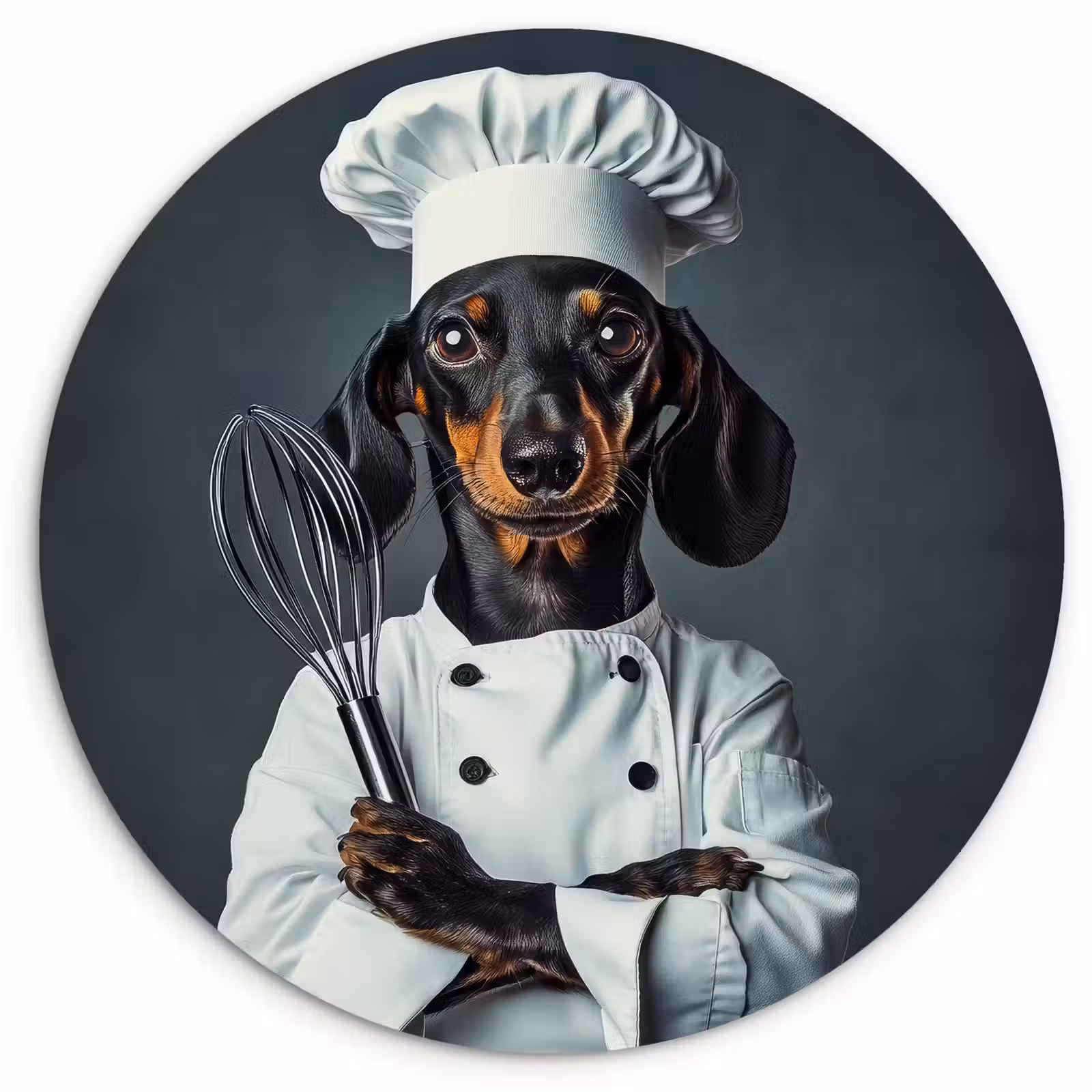 Muurcirkel - Hond - Garde - Kok — 1