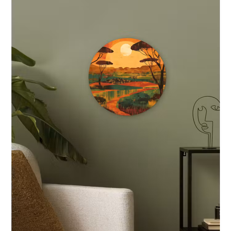 Muurcirkel - Landschap - Afrikaans - Zon — 3
