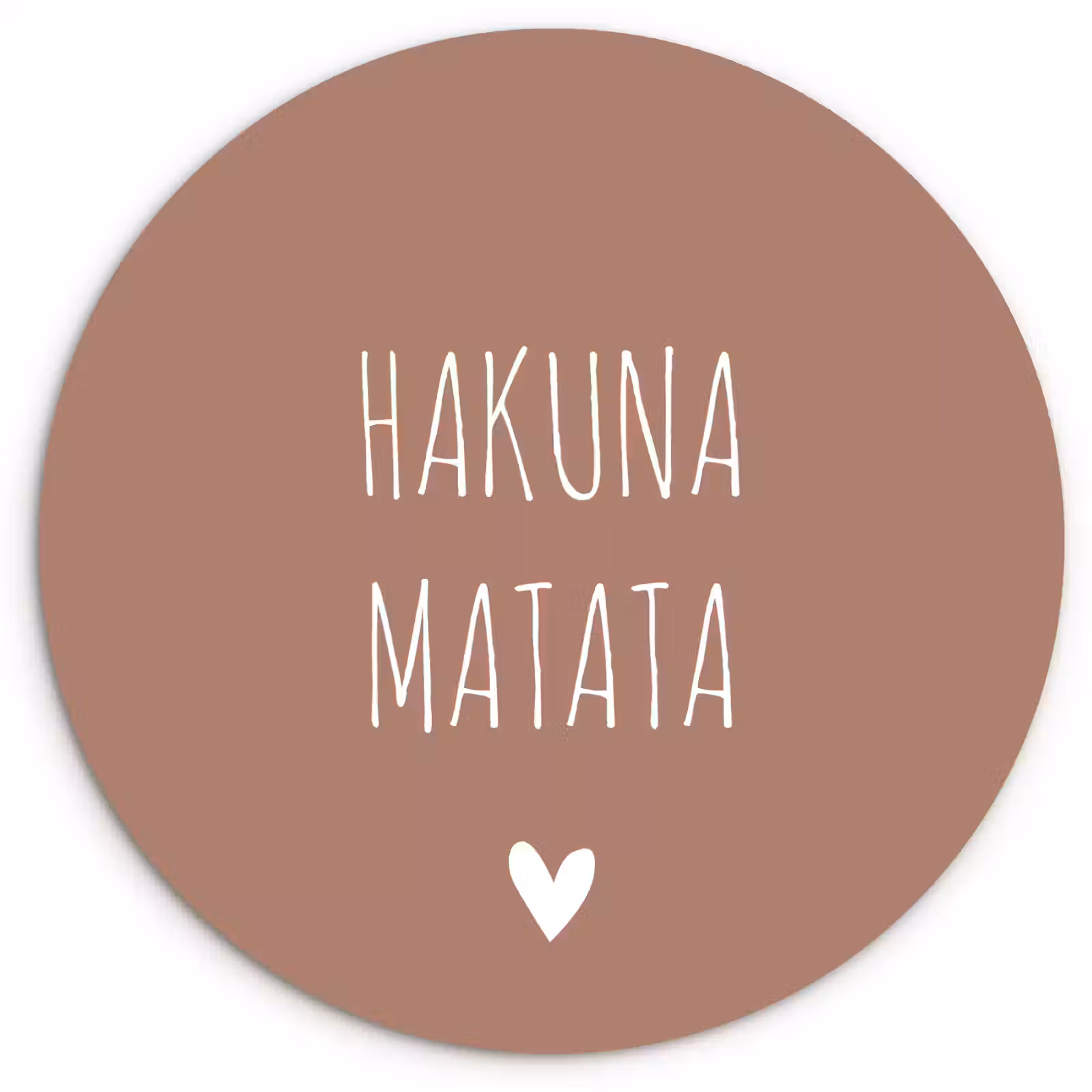 Muurcirkel - Spreuken - Hakuna matata - Quotes — 1