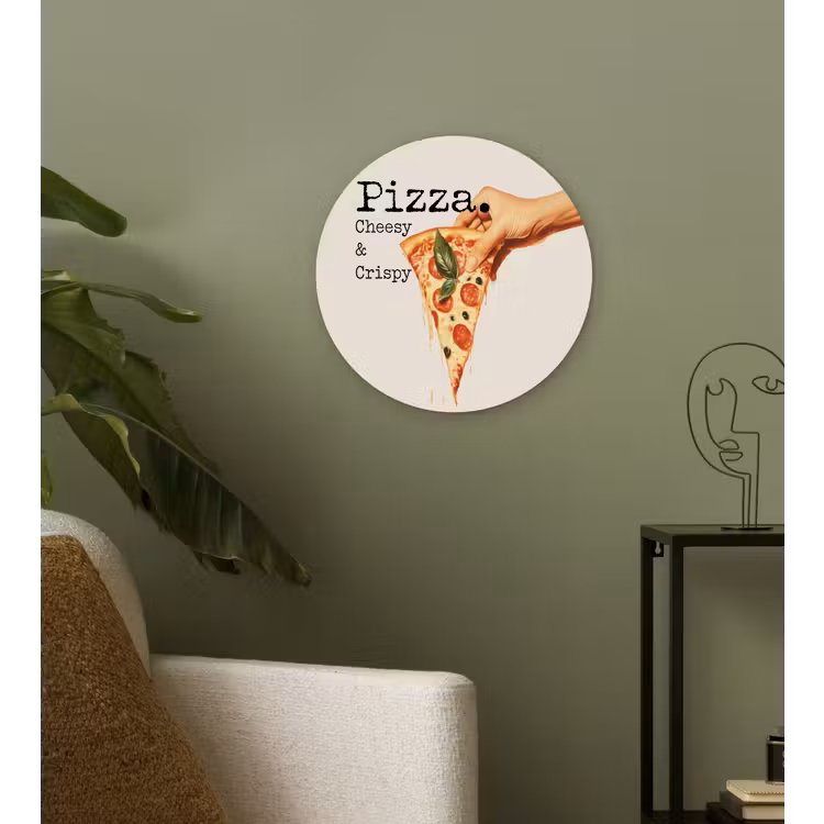Muurcirkel - Pizza - Kaas - Pepperoni — 3