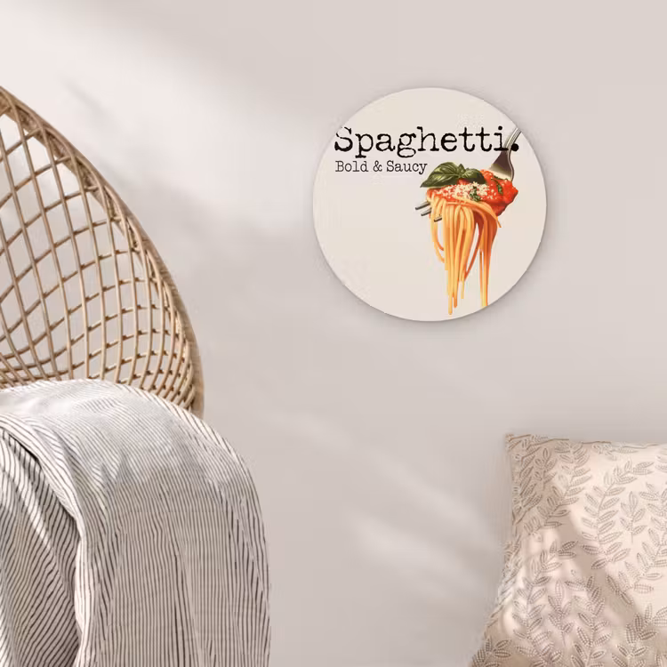 Muurcirkel - Spaghetti - tomatensaus - Parmezaanse kaas — 5