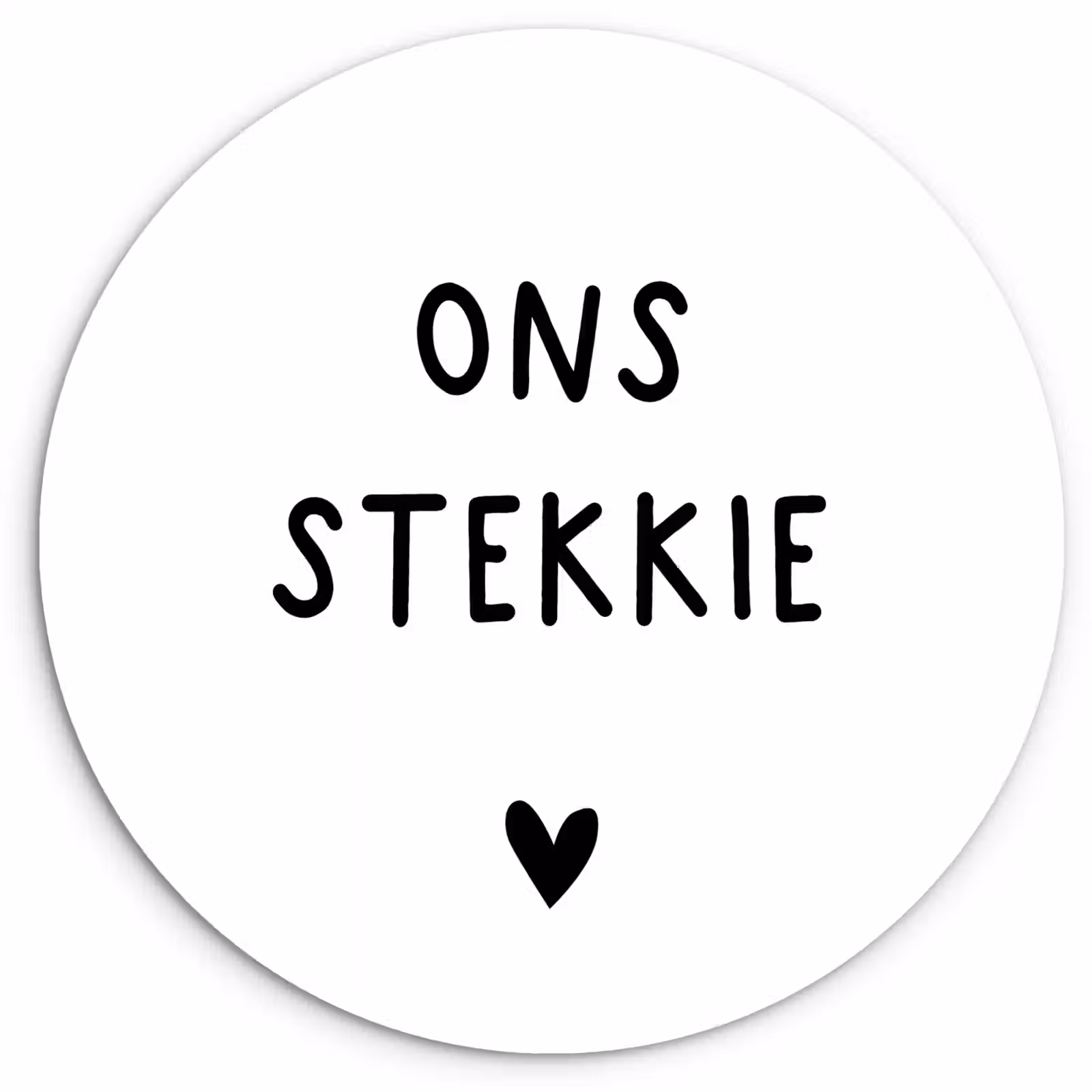 Muurcirkel - Ons stekkie - Quotes - Spreuken — 1