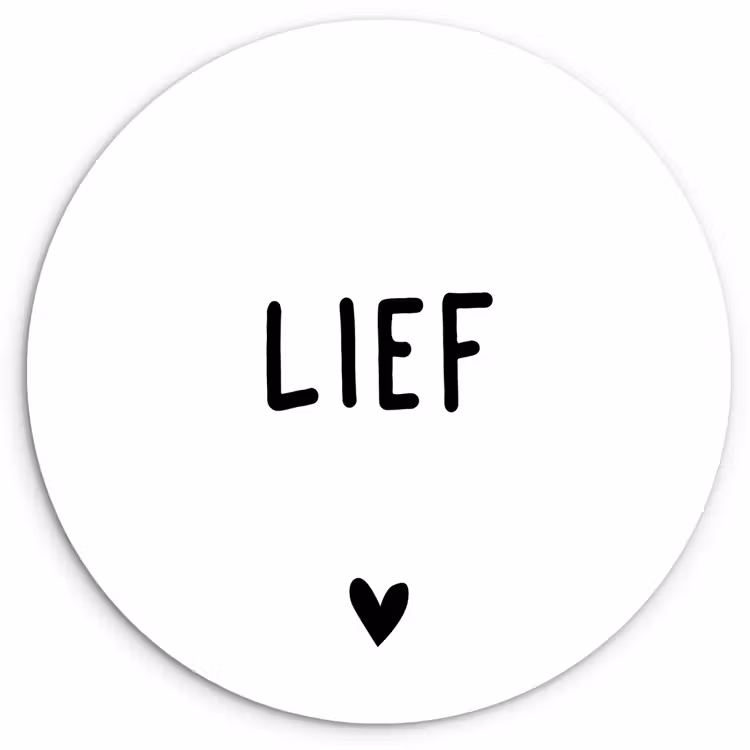 Muurcirkel - Quotes - Lief - Spreuken — 1