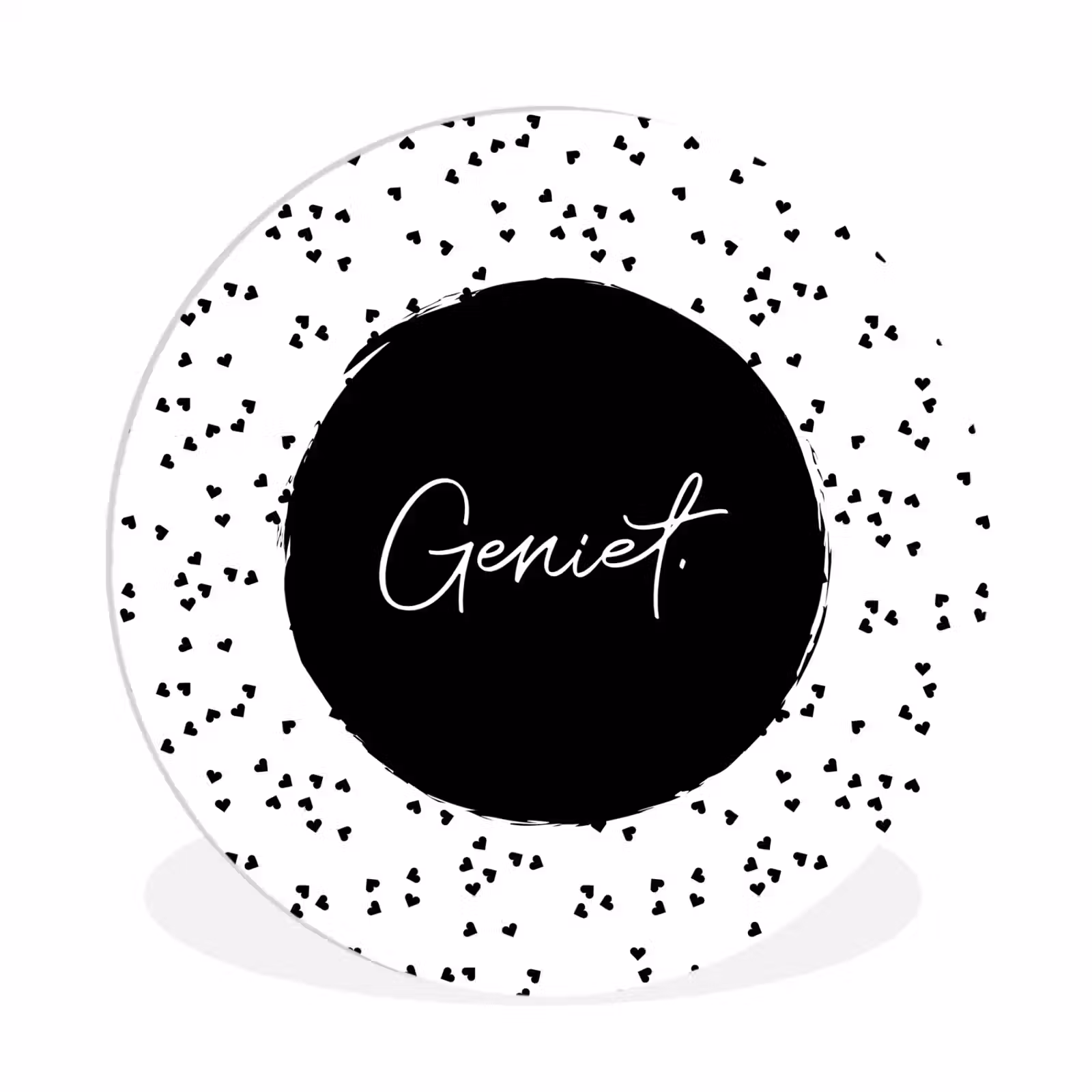 Muurcirkel - Quotes - Geniet - Zomer - Tekst — 1