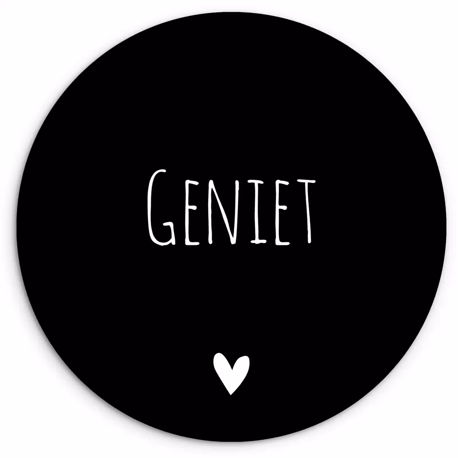 Muurcirkel - Spreuken - Quotes - Geniet — 1