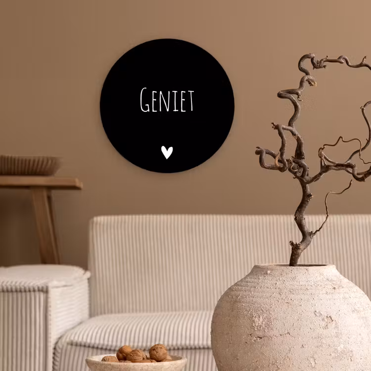 Muurcirkel - Spreuken - Quotes - Geniet — 2