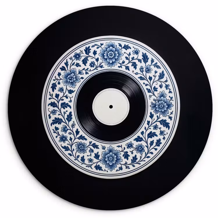 Muurcirkel - Vinyl - LP - Delfts Blauw - Muziek — 1