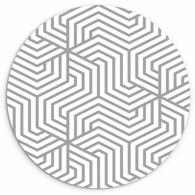 Muurcirkel - Lijn - Design - Geometrie - Patroon — 1