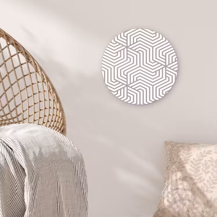 Muurcirkel - Lijn - Design - Geometrie - Patroon — 5