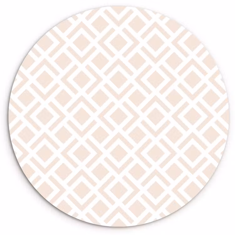 Muurcirkel - Patronen - Abstract - Beige - Geometrie — 1
