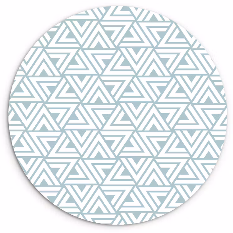Muurcirkel - Patroon - Lijn - Design - Groen — 1