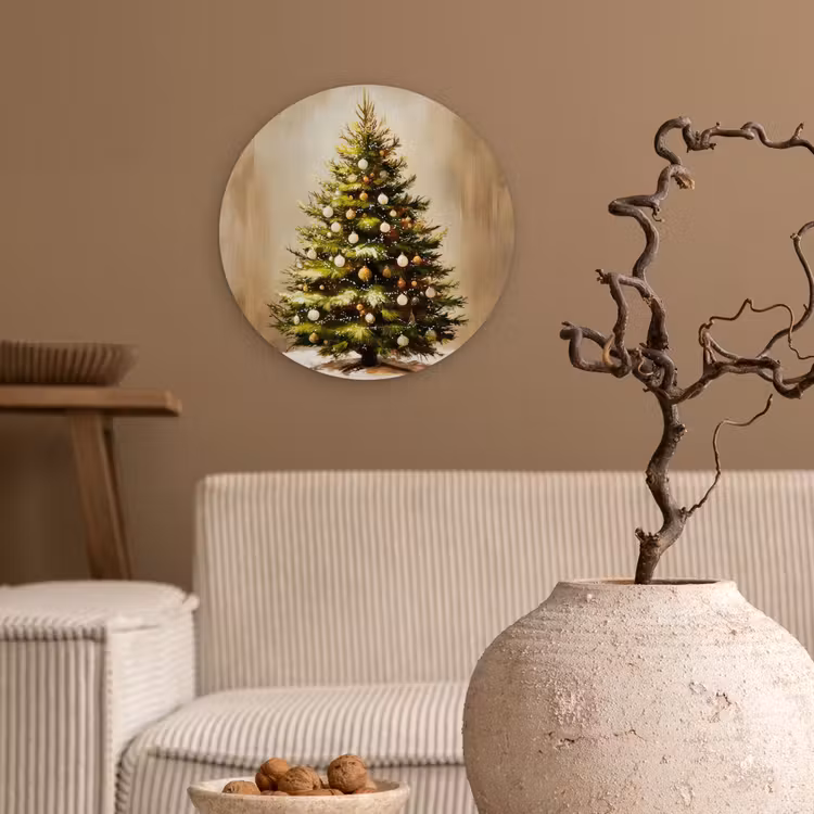 Muurcirkel - Kerst - Sfeer - Groen — 2