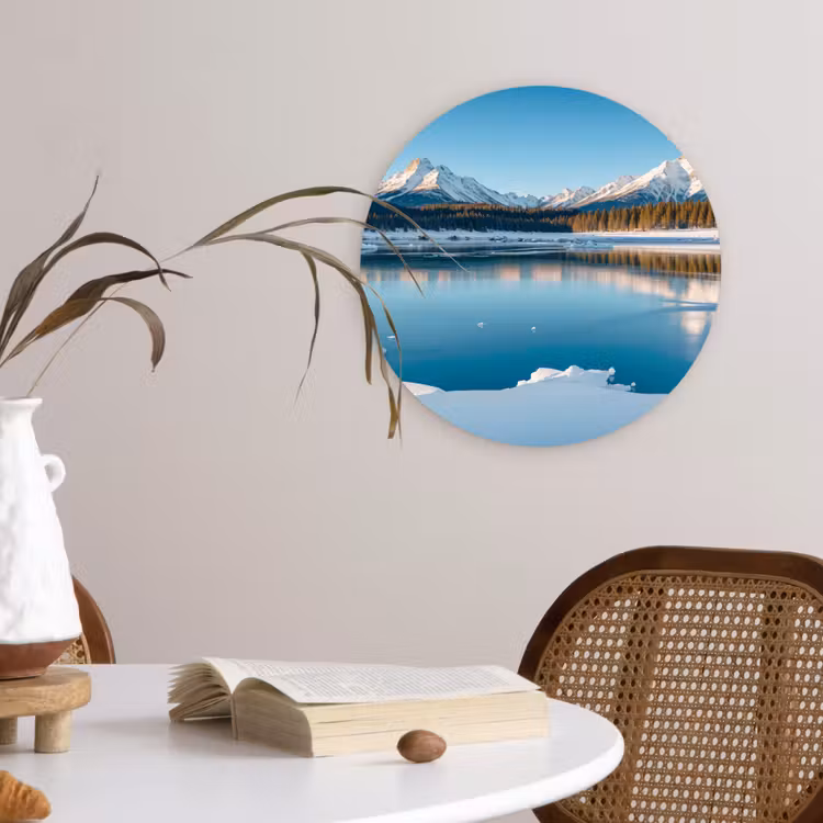 Muurcirkel - Landschap - Winter - Meer - Bergen - Uitzicht - IJs — 4