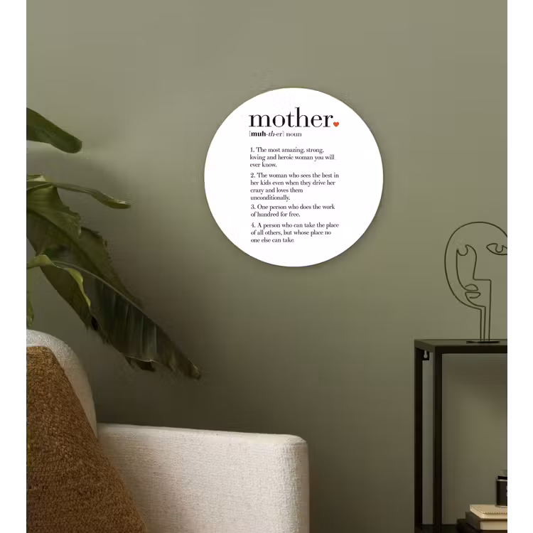Muurcirkel - Moeder definitie - Quotes - Mother - Spreuken — 3