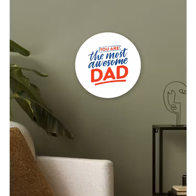 Muurcirkel - Papa - Vaderdag - Spreuken — 3