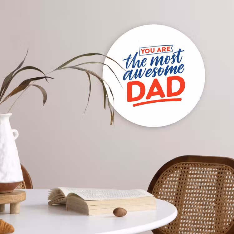 Muurcirkel - Papa - Vaderdag - Spreuken — 4