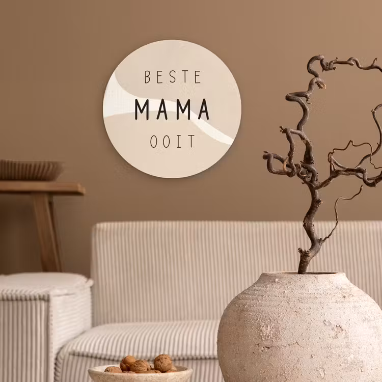 Muurcirkel - Quotes - Beste mama ooit - Mama - Spreuken — 2