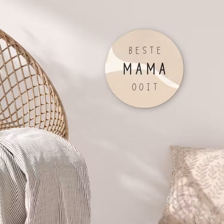 Muurcirkel - Quotes - Beste mama ooit - Mama - Spreuken — 5