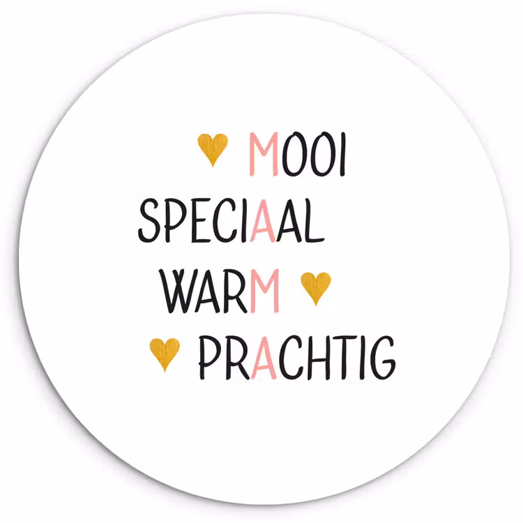 Muurcirkel - Spreuken - Mama - Quotes — 1