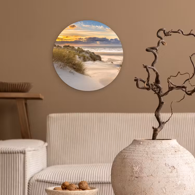 Muurcirkel - Strand - Duin - Gras - Zonsondergang - Zee — 2
