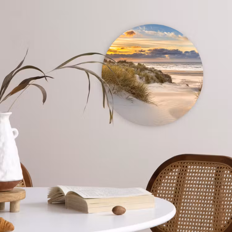 Muurcirkel - Strand - Duin - Gras - Zonsondergang - Zee — 4