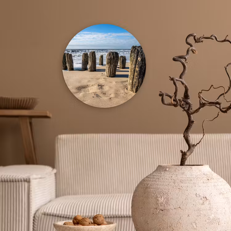 Muurcirkel - Zand - Strand - Paal - Water - Zomer — 2