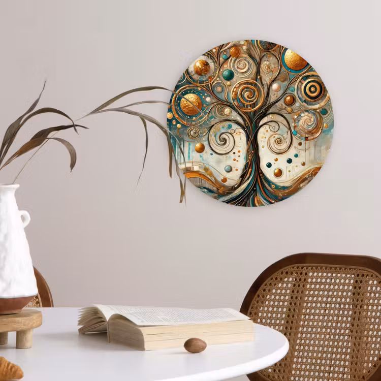 Muurcirkel - Levensboom - Boom - Abstract - Modern — 4