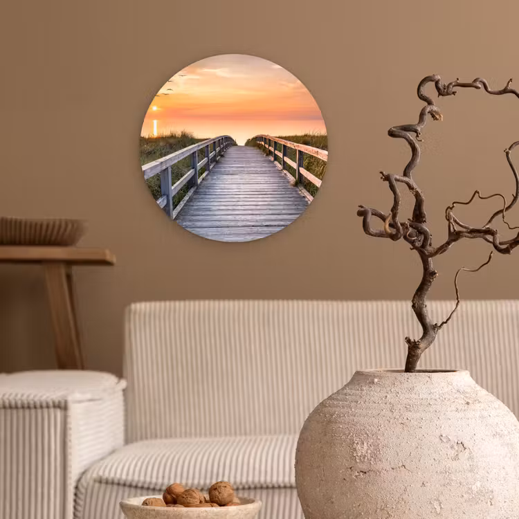 Muurcirkel - Zonsonderang - Zee - Pad - Gras - Duin - Vogels — 2