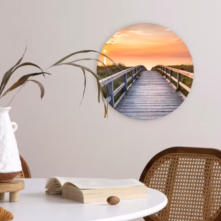 Muurcirkel - Zonsonderang - Zee - Pad - Gras - Duin - Vogels — 4