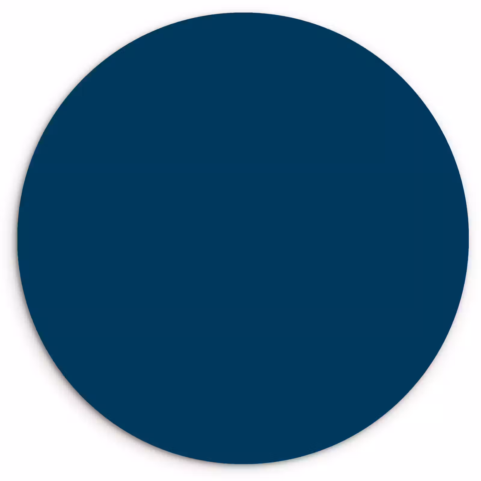 Muurcirkel - Indigo - Palet - Kleuren — 1