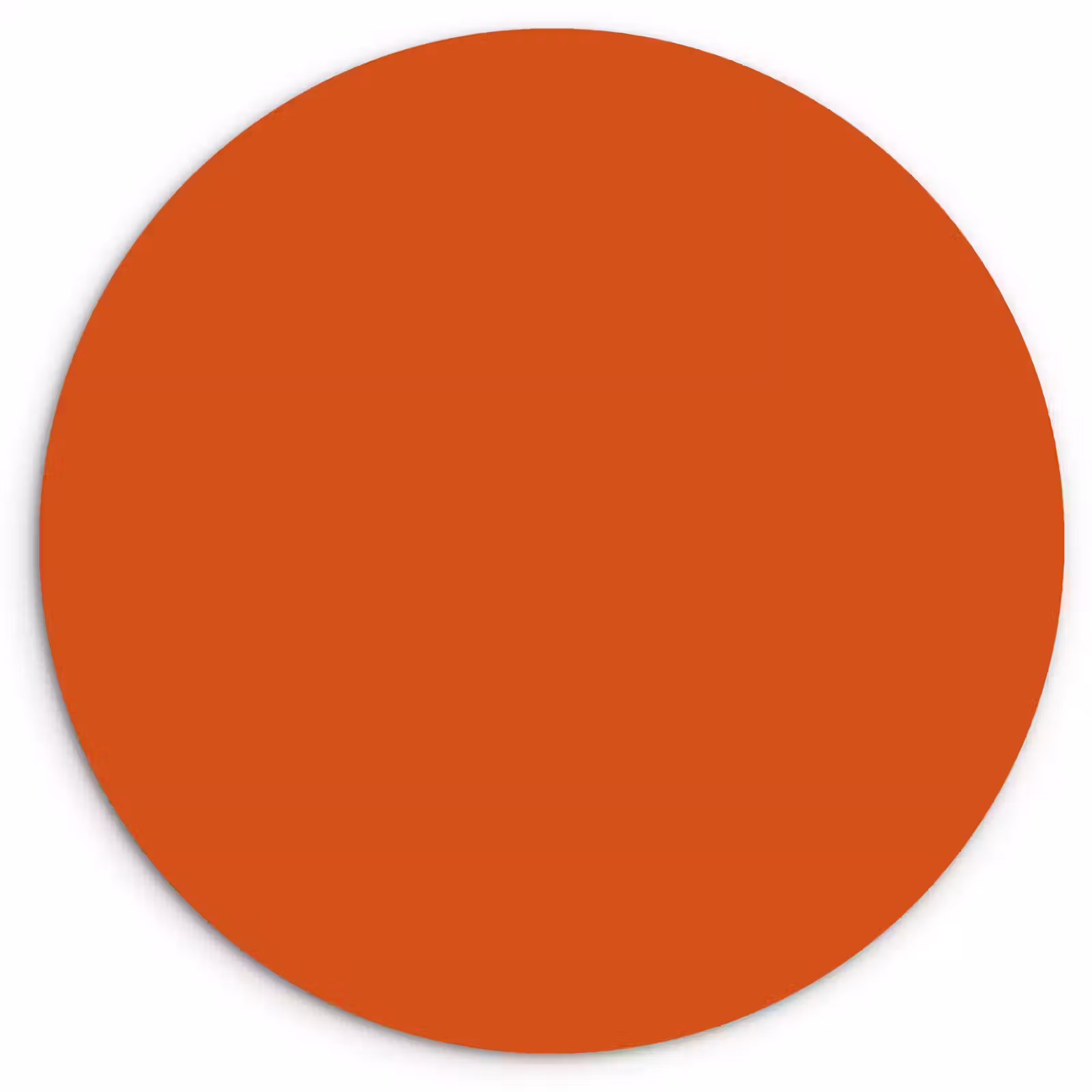 Muurcirkel - Sienna - Aarde - Kleuren - Effen — 1