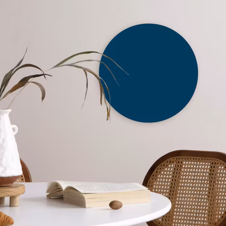 Muurcirkel - Indigo - Palet - Kleuren — 4