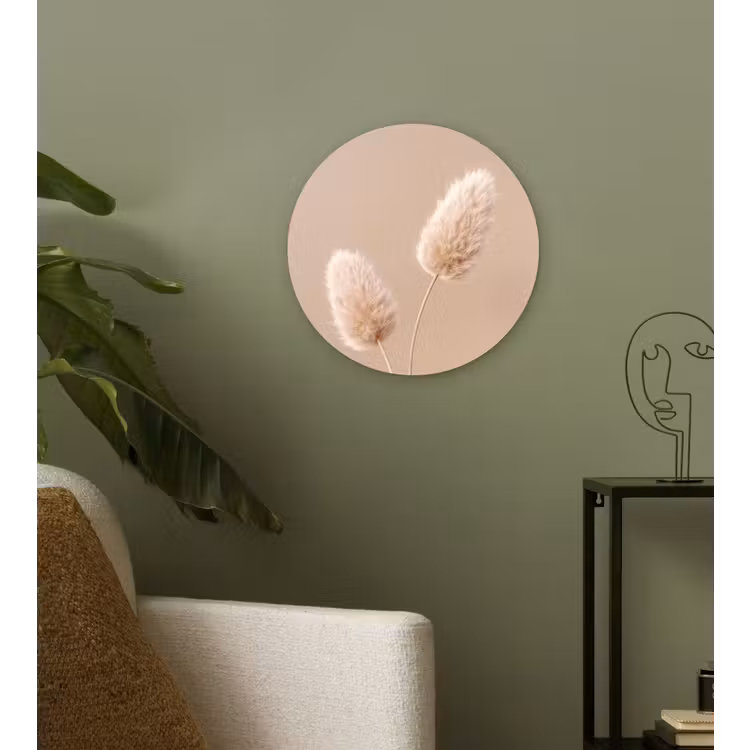 Muurcirkel - Pampas pluimen - Beige - Planten — 3