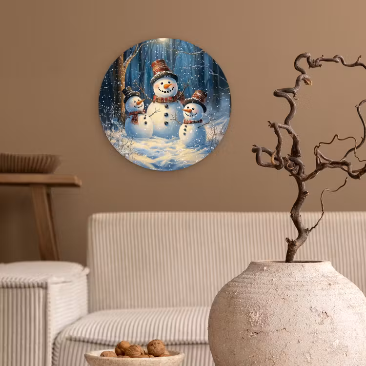Muurcirkel - Sneeuwpop - Sneeuw - Winter - Bos — 2